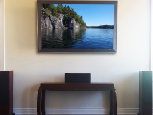 Wall mount TV speakers small copy